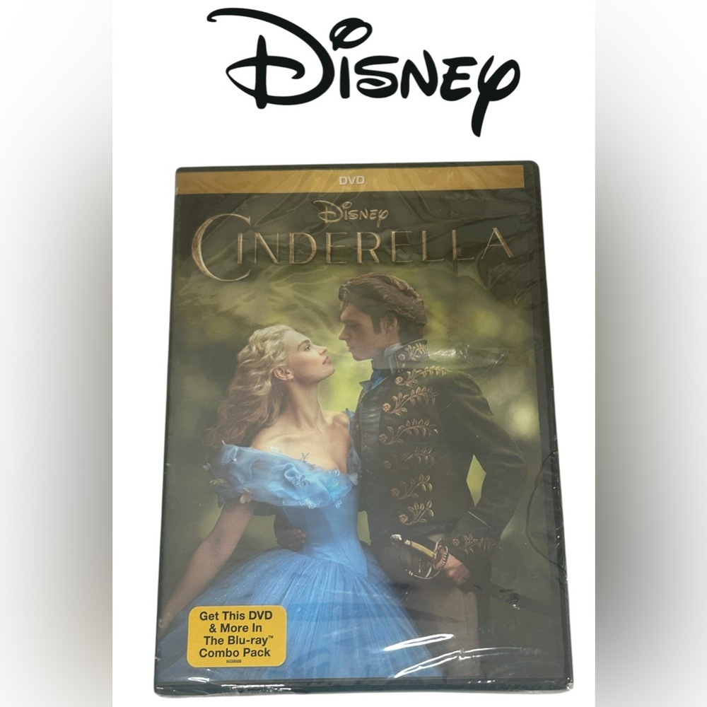 SEALED DISNEY CINDERELLA DVD LIVE ACTION NEW